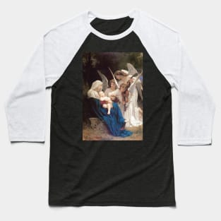 Song of the Angels - Bouguereau Baseball T-Shirt
